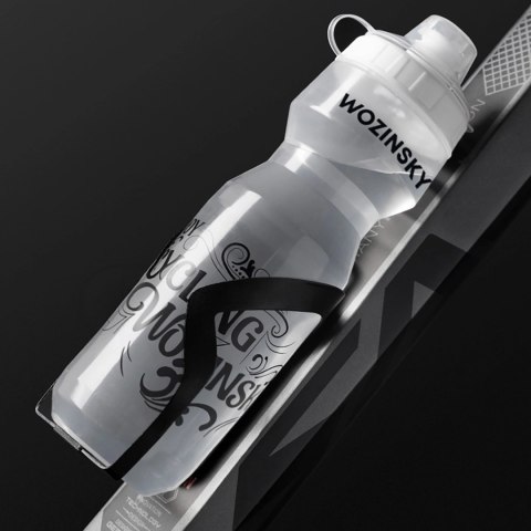 Bidon rowerowy HBR-01 750ml - transparentny
