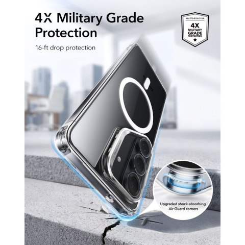 ESR CLASSIC HYBRID KICKSTAND MAGSAFE GALAXY S26 CLEAR