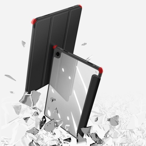 Etui Dux Ducis Toby pancerne etui z klapką na Samsung Galaxy Tab A11 Plus/A9 Plus - czarne