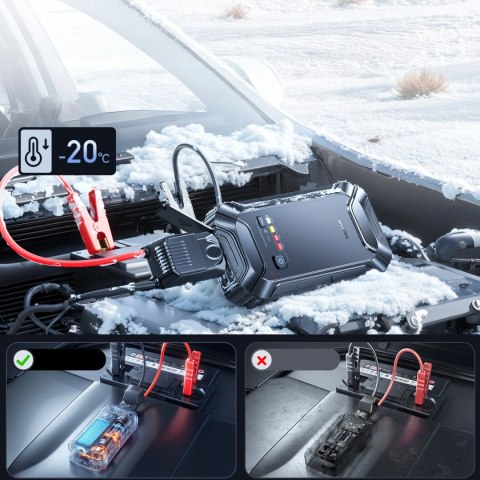 Jump starter Baseus PrimeTrip VJ1 12000mAh - czarny