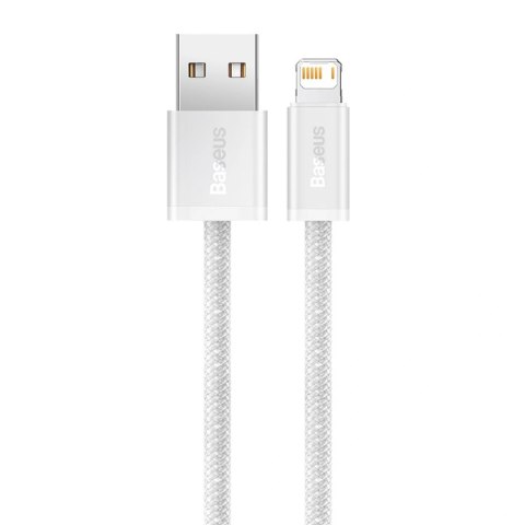 Kabel Baseus Dynamic Series 2.4A USB-A - Lightning 1m - biały