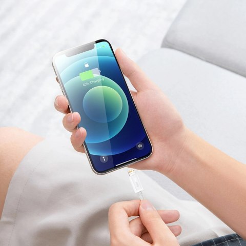 Kabel Baseus Dynamic Series 2.4A USB-A - Lightning 1m - biały