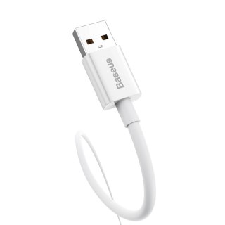 Kabel Baseus Superior Series 100W USB-A - USB-C 0,25m - biały