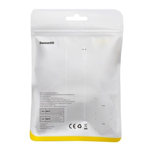 Kabel Baseus Superior Series 100W USB-A - USB-C 0,25m - biały