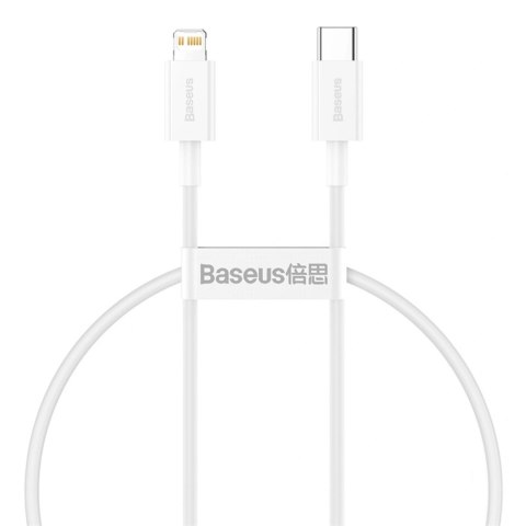 Kabel Baseus Superior Series 20W USB-C - Lightning PD 0,25m - biały