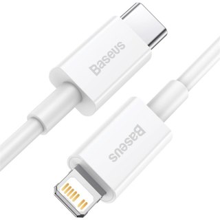 Kabel Baseus Superior Series 20W USB-C - Lightning PD 0,25m - biały