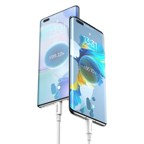 Kabel Baseus Superior Series USB-A - USB-C 100W 1m - biały