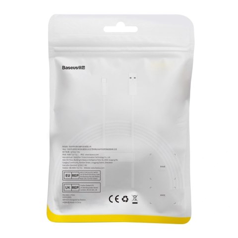 Kabel Baseus Superior Series USB-A - USB-C 100W 1m - biały