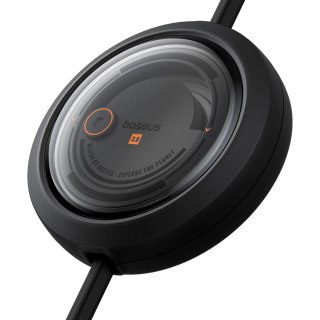 Kabel zwijany Baseus Free2Draw Retractable Crystal 100W 3w1 USB-A - MicroUSB/Lightning/USB-C 1,1m - czarny