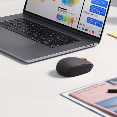 Myszka bezprzewodowa Baseus F01A 2.4 GHz - szara