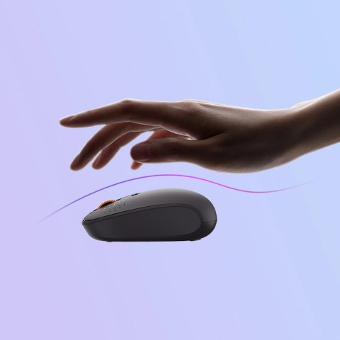Myszka bezprzewodowa Baseus F01B 2.4GHz + Bluetooth 3.0 + 5.0 - szara