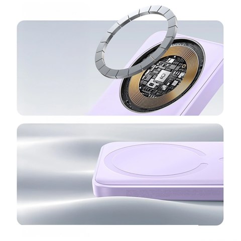 Powerbank Baseus EnerFill FM11 Ultra-Mini 10000mAh 22,5W indukcyjny kompatybilny z MagSafe z białym kablem Basus Simple USB-C 20