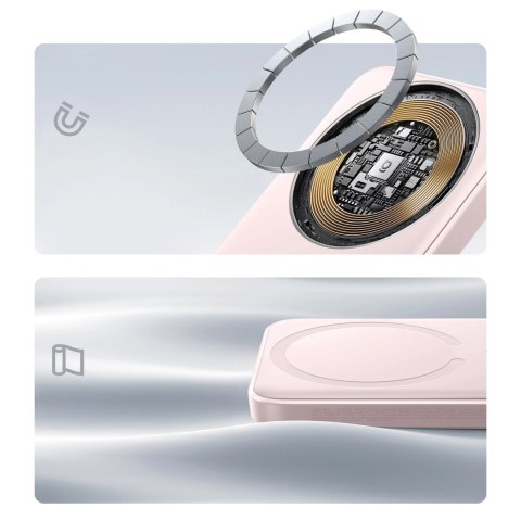 Powerbank Baseus EnerFill FM11 Ultra-Mini 10000mAh 22,5W indukcyjny kompatybilny z MagSafe z białym kablem Basus Simple USB-C 20