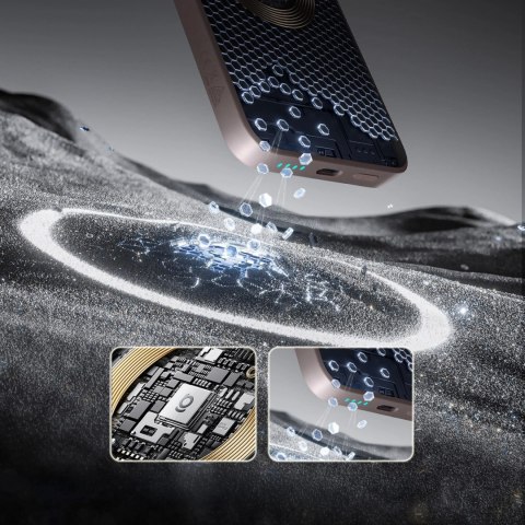 Powerbank Baseus EnerFill FM11 Ultra-Mini 10000mAh 22,5W indukcyjny kompatybilny z MagSafe z białym kablem Basus Simple USB-C 20