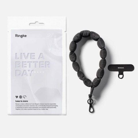 RINKGE HOLDER & PUFFER HAND STRAP CALM BLACK