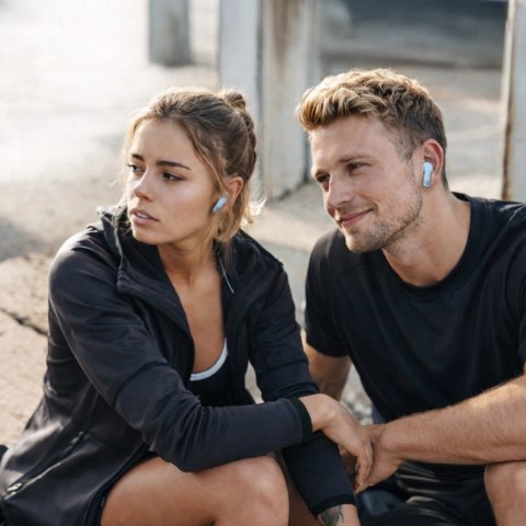 Słuchawki douszne Baseus Bass BS2 Lite TWS - niebieskie