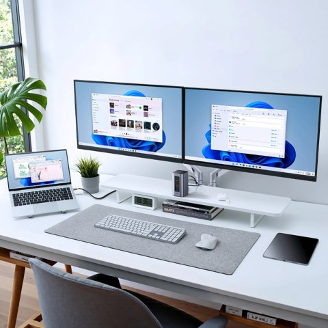 Stacja dokująca Baseus NU1 Air Spacemate hub 12w1 USB-C - 2xHDMI 4K@60Hz 2xUSB-C 10Gb/s 2xUSB-A 5Gb/s 2xUSB-A (480Mb/s) RJ45 SD/