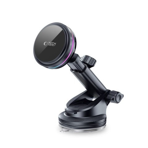 TECH-PROTECT V9 ARCTICBOOST MAGNETIC MAGSAFE DASHBOARD & VENT CAR MOUNT WIRELESS CHARGER 25W QI2.2 BLACK