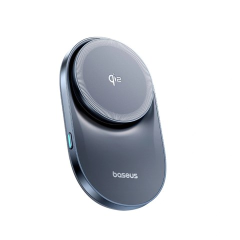 Uchwyt magnetyczny Baseus PrimeTrip VC1 Pro z ładowarką indukcyjną Qi2 na kratkę nawiewiu - czarny