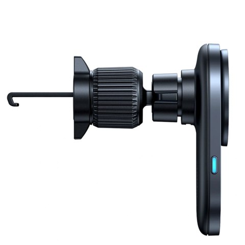 Uchwyt magnetyczny Baseus PrimeTrip VC1 Pro z ładowarką indukcyjną Qi2 na kratkę nawiewiu - czarny