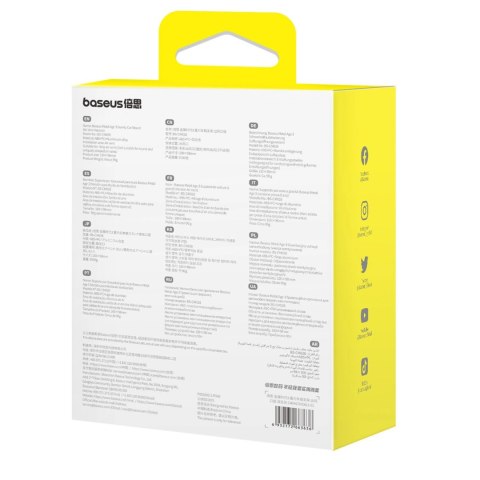 Uchwyt samochodowy Baseus Metal Age 3 grawitacyjny na kratkę nawiewu - szary