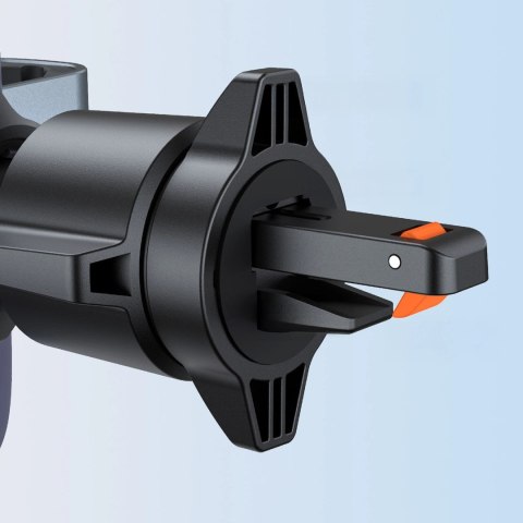 Uchwyt samochodowy Baseus Metal Age 3 grawitacyjny na kratkę nawiewu - szary