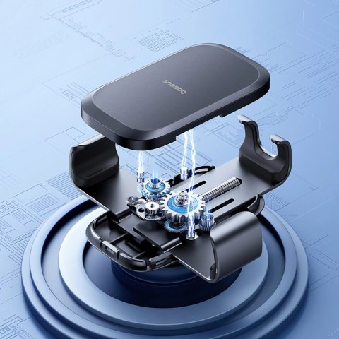 Uchwyt samochodowy Baseus Metal Age Go grawitacyjny na kratkę nawiewu - czarny