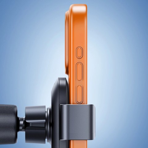 Uchwyt samochodowy Baseus Metal Age Go grawitacyjny na kratkę nawiewu - szary