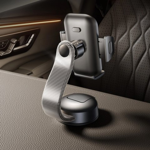 Uchwyt samochodowy Baseus PrimeTrip C03 z przyssawką na deskę rozdzielczą - czarny