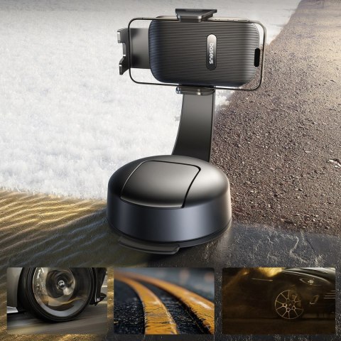 Uchwyt samochodowy Baseus PrimeTrip C03 z przyssawką na deskę rozdzielczą - czarny