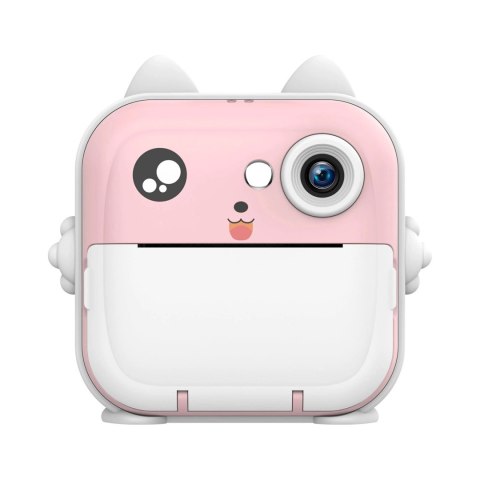 Aparat z drukarką termiczną Wozinsky WDT-01 kamera, dla dzieci - różowy
