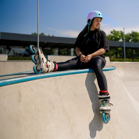 Kask rowerowy BMX/hulajnoga Wozinsky M - gradient różowy