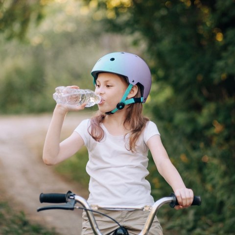 Kask rowerowy BMX/hulajnoga Wozinsky S - gradient różowy