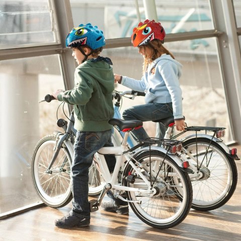 Kask rowerowy dziecięcy Wozinsky lekki S - niebieski