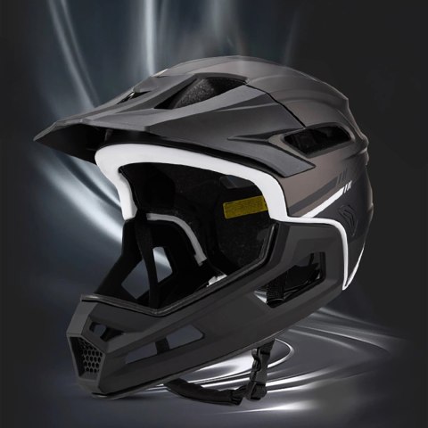 Kask rowerowy fullface Wozinsky lekki L - czarny