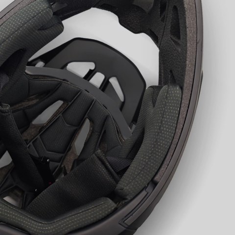 Kask rowerowy fullface Wozinsky z osłoną szczęki L - czarny