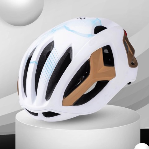 Kask rowerowy szosowy Wozinsky ultracienki L - taupe