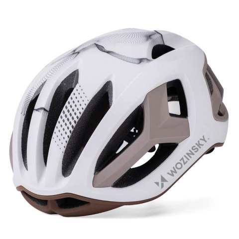 Kask rowerowy szosowy Wozinsky ultralekki M - taupe