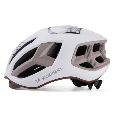 Kask rowerowy szosowy Wozinsky ultralekki M - taupe