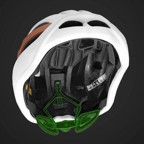 Kask rowerowy szosowy Wozinsky ultralekki M - taupe