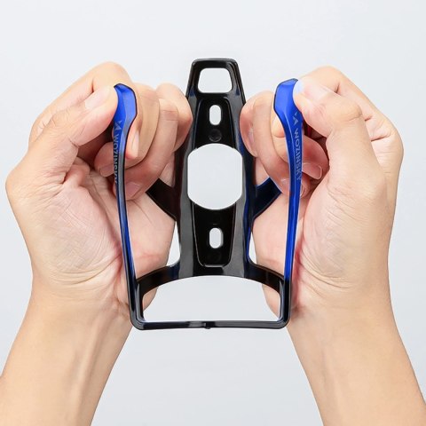 Koszyk Wozinsky WUR-01BB uchwyt rowerowy na bidon - czarno-niebieski