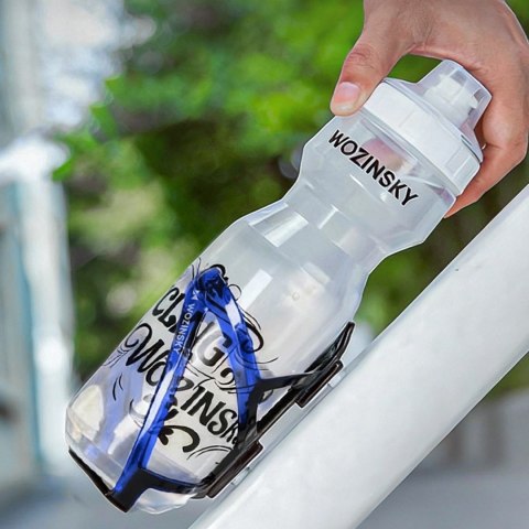 Koszyk Wozinsky WUR-01BB uchwyt rowerowy na bidon - czarno-niebieski