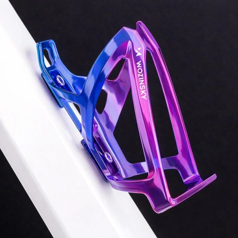 Koszyk Wozinsky WUR-01BP uchwyt rowerowy na bidon - niebiesko-fioletowy