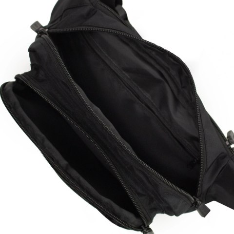 Szaszetka biodrowa Wozinsky WSB-W1 na ramię unisex regulowany pasek wodoodporna - czarna