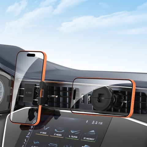 TECH-PROTECT N62 2IN1 UNIVERSAL & MAGNETIC MAGSAFE DASHBOARD & VENT CAR MOUNT BLACK