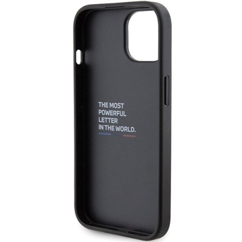 BMW nakładka do iPhone 15 6,1" BMHCP15SGSPCCK czarna HC GRIP STAND PU SMOOTH AND CARBON BMW nakładka do iPhone 15 6,1" BMHCP15SGSPCCK czarna HC GRIP STAND PU SMOOTH AND CARBON