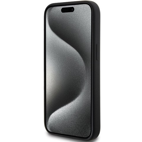 Karl Lagerfeld nakładka do iPhone 15 6,1" KLHCP15SSKSBMCK czarna HC SILICONE KARL SCRIPT LOGO Karl Lagerfeld nakładka do iPhone 15 6,1" KLHCP15SSKSBMCK czarna HC SILICONE KARL SCRIPT LOGO