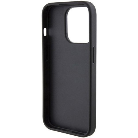 Karl Lagerfeld nakładka do iPhone 15 Pro 6,1" KLHCP15LPQKPMK czarna HC QUILTED K PATTERN Karl Lagerfeld nakładka do iPhone 15 Pro 6,1" KLHCP15LPQKPMK czarna HC QUILTED K PATTERN