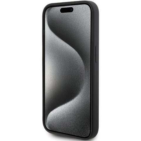 Karl Lagerfeld nakładka do iPhone 15 Pro 6,1" KLHCP15LSKSBMCK czarna HC SILICONE KARL SCRIPT LOGO Karl Lagerfeld nakładka do iPhone 15 Pro 6,1" KLHCP15LSKSBMCK czarna HC SILICONE KARL SCRIPT LOGO