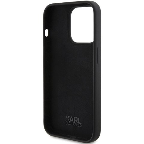 Karl Lagerfeld nakładka do iPhone 15 Pro 6,1" KLHCP15LSKSBMCK czarna HC SILICONE KARL SCRIPT LOGO Karl Lagerfeld nakładka do iPhone 15 Pro 6,1" KLHCP15LSKSBMCK czarna HC SILICONE KARL SCRIPT LOGO
